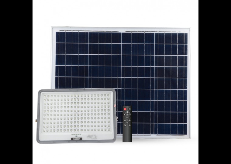 Đèn pha năng lượng mặt trời báo pin trong cao cấp Model -100W